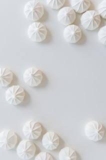 Studio Shot of meringue cookies