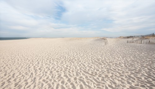 Scenic view of beach
