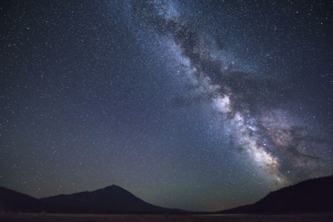 Scenic view of night sky