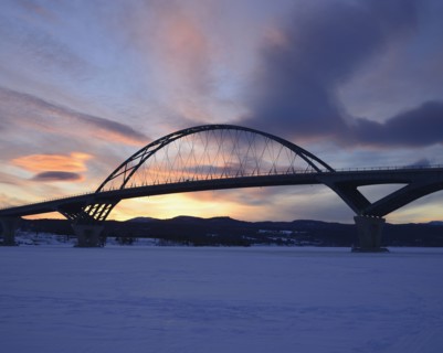 Lake Champlain Bridge linking New York and Vermont