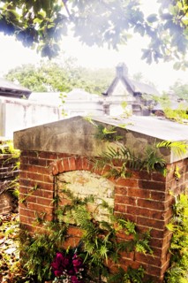 Tomb in old cemetery
