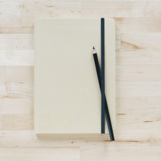 Overhead view of notebooks