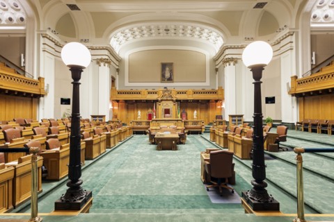 Interior of Saskatchewan Legislative Building
