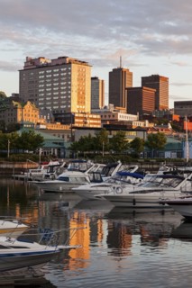Marina at sunrise