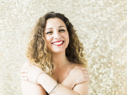 Portrait of smiling woman