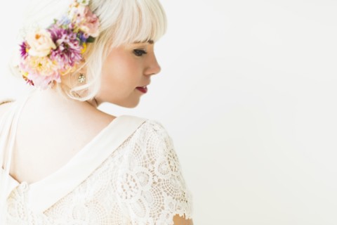 Portrait of bride