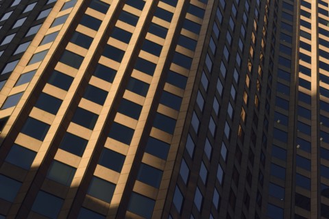 Full frame shot of office building