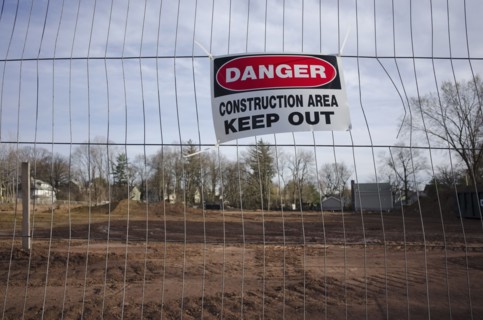 Men at work sign