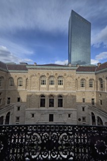 Courtyard of Boston Public Library
