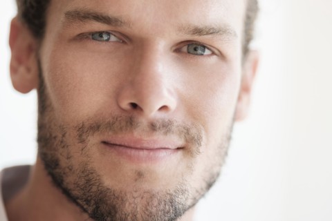 Portrait of mid-adult man.