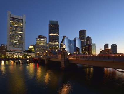 Congress Street Bridge in Fort Point Channel