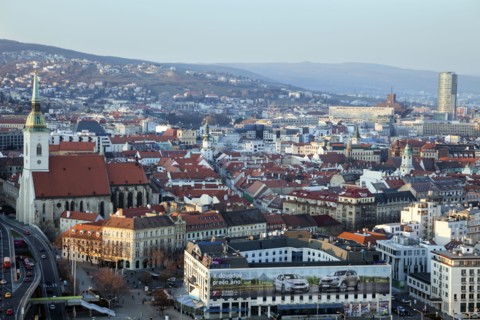 Cityscape of Bratislava