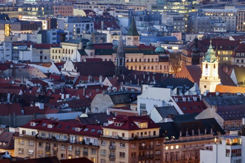 Cityscape of Bratislava