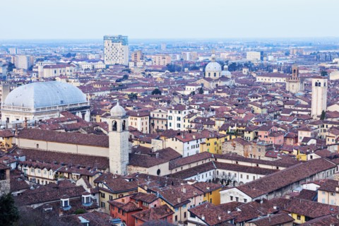 Townscape of Brescia