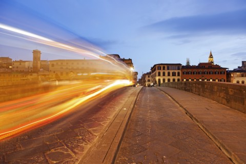 Holy Trinity Bridge at night