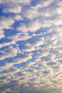 Sky at sunrise.