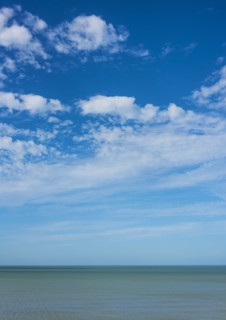 Clouds over sea