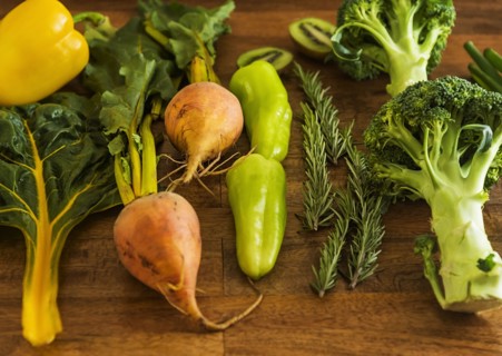 Vegetables and herbs