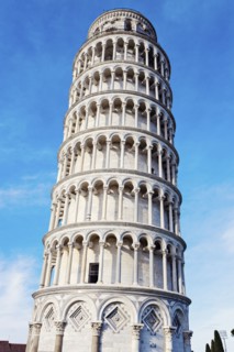 Leaning Tower under clear sky