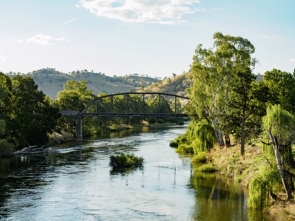 Bridge over river