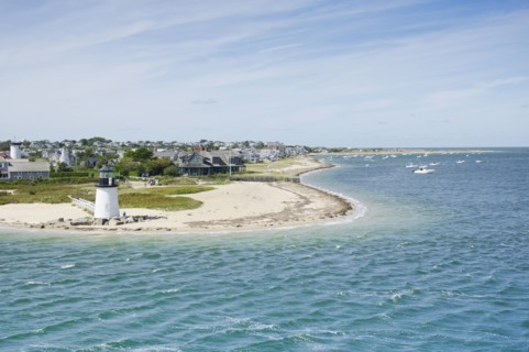 Seascape with Brant Point Light