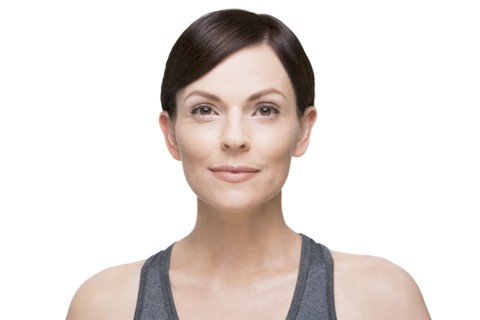 Portrait of beautiful woman