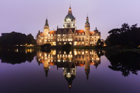 New Town Hall in Hanover Hanover (Hannover), Lower Saxony, Germany