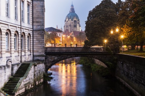 New Town Hall in Hanover Hanover (Hannover), Lower Saxony, Germany