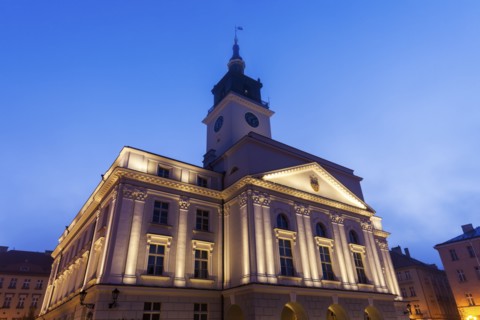 City Hall on Main Square in Kalisz Kalisz, Greater Poland, Poland