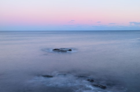 Sunset over Frenchman Bay in Acadia National Park