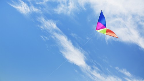 Kite against sky