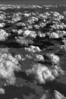 Aerial view of clouds