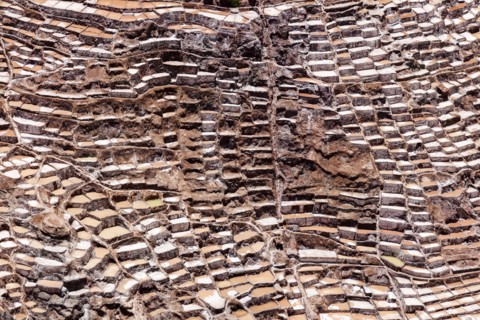 Peru, Cuzco, Sacred Valley, Maras, Salt pools