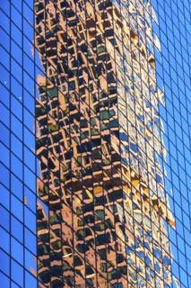 USA, New York State, New York City, Manhattan, Facade of office building