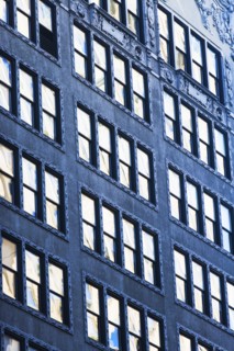 USA, New York, New York City, Facade of apartment