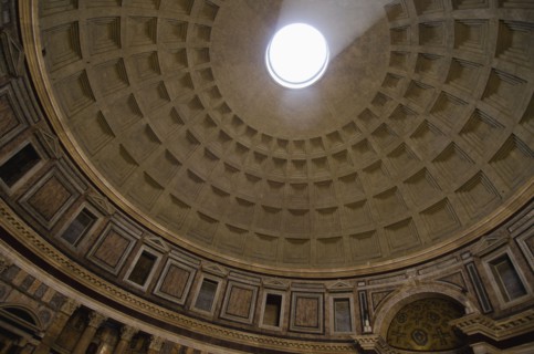 Italy, Rome, Dome of Pantheon