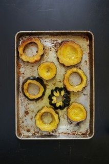 Small baked pumpkins