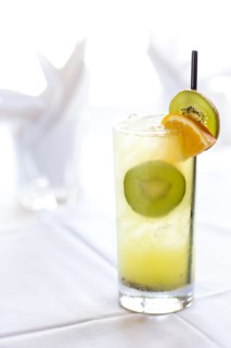 Liquor drink in glass