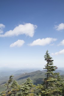 USA, New York, Wilmington, Landscape with Whiteface Mountain
