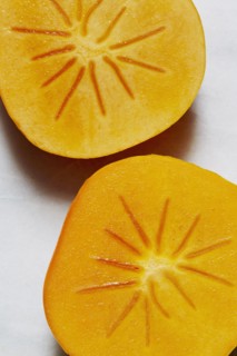 Two half of Persimmon