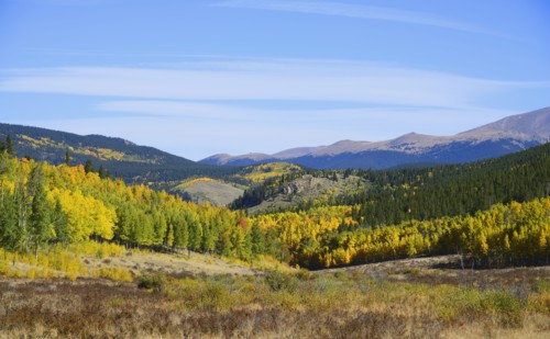 USA, Colorado, Scenic view of Kenosha Pass