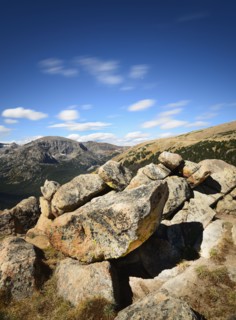 USA, Colorado, Rocky Mountain National Park on sunny day