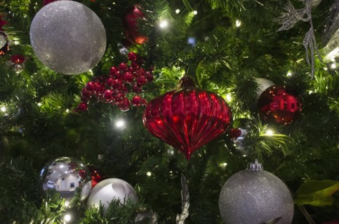 Colorful Christmas tree