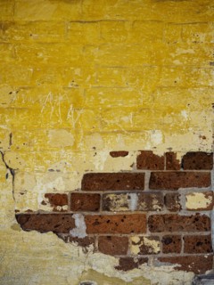 Detail of old brick wall