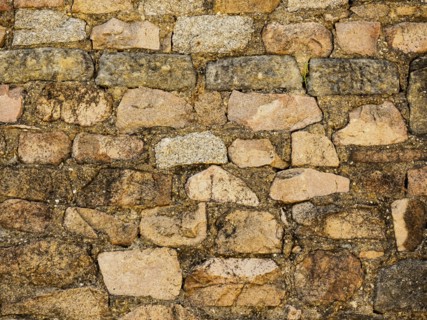 Detail of stone wall
