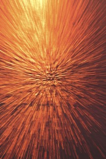 Orange abstract background