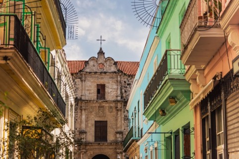 Cuba, Havana, Colonial architecture