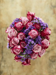 Bouquet with red roses