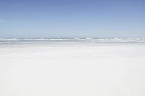 Empty sandy beach