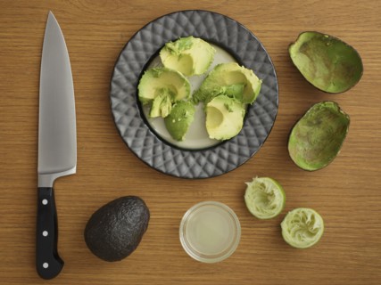 Studio shot of avocado for guacamole